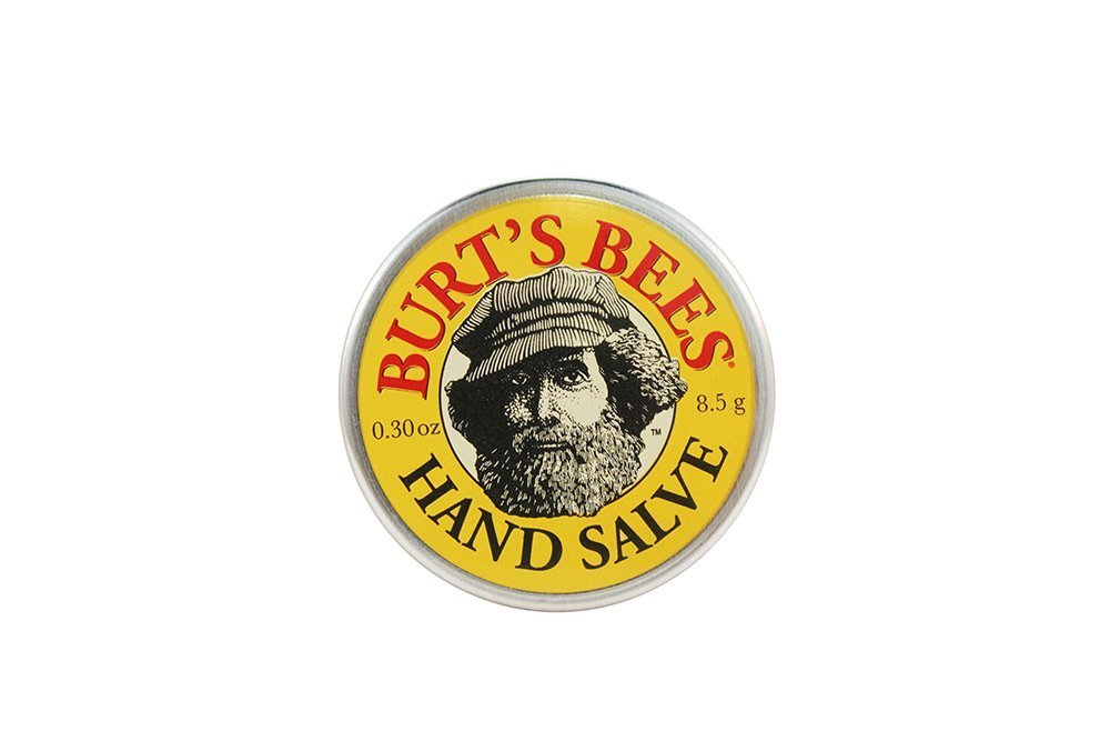 Burt's Bees Mini Hand Salve, boîte-poche, hydratation rapide pour les mains en déplacement.