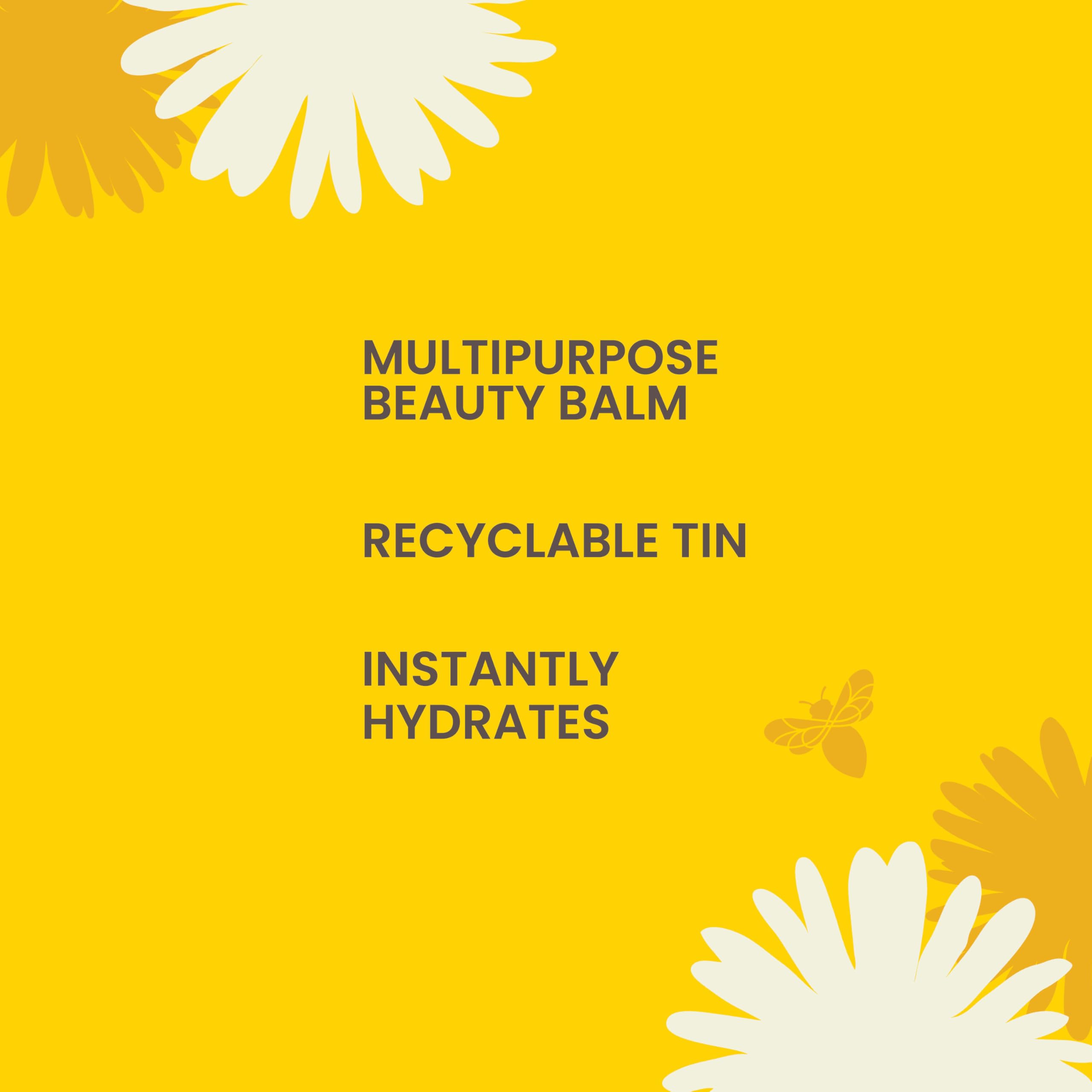 Burt's Bees Miracle Balm pour les sourcils: définition et lissage des flyaways.