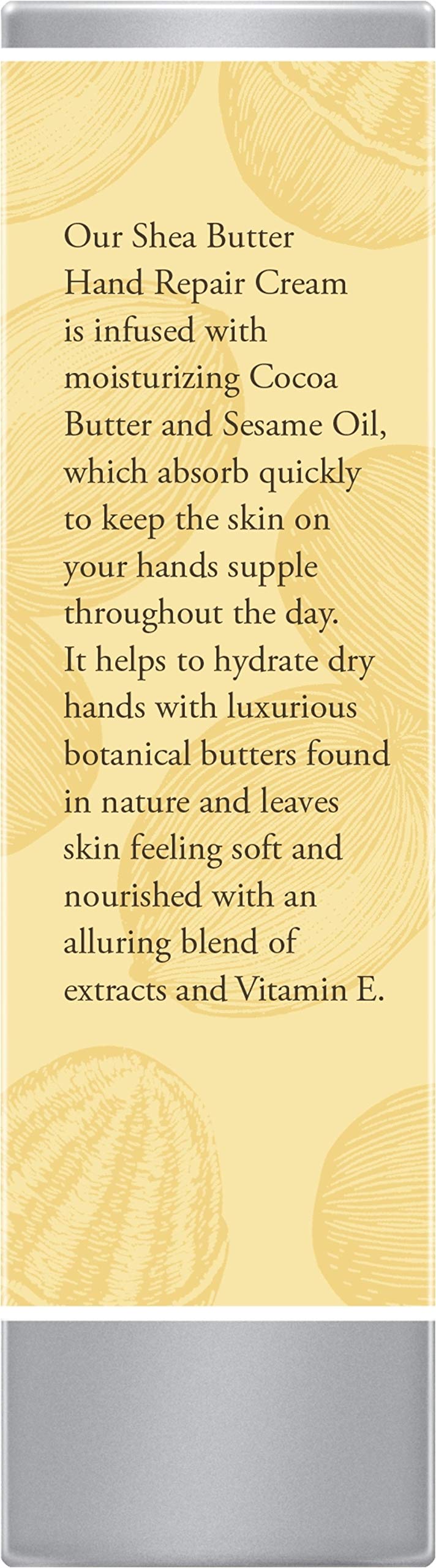 Parfum frais Burt's Bees main après application