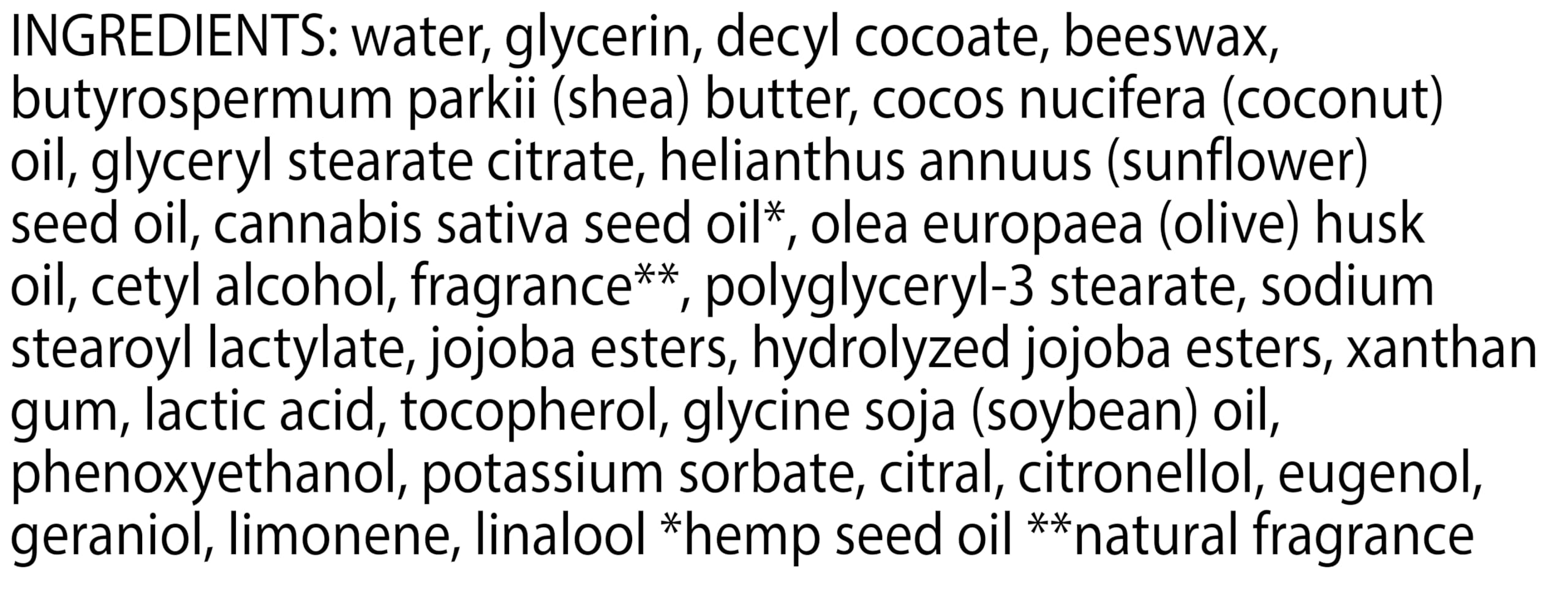 Parfum Verveine Basilic Burt's Bees, sensorialité fraîche et naturelle