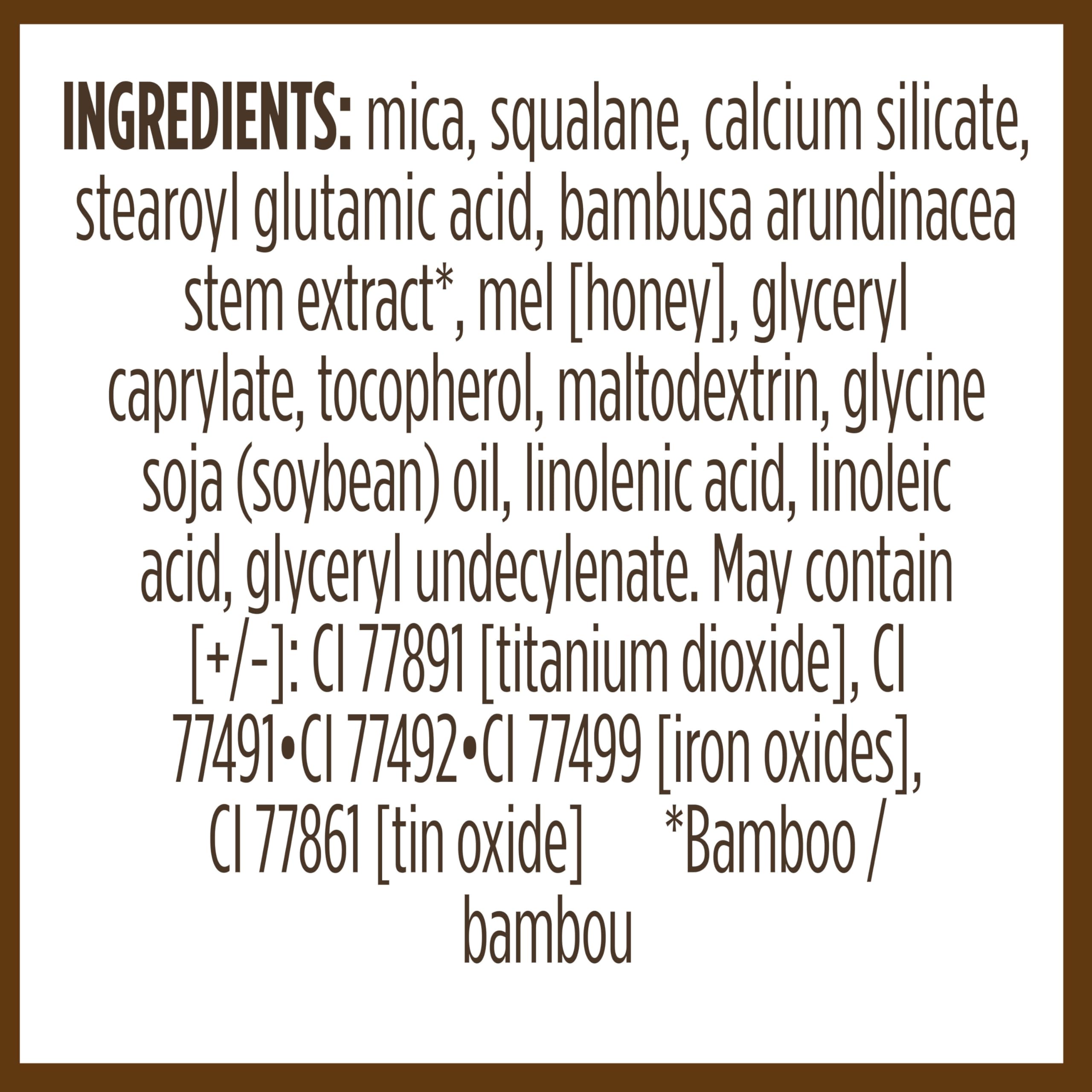 Burts Bees Poudre Matte Sable - absorption d’huile efficace sans dessécher la peau.