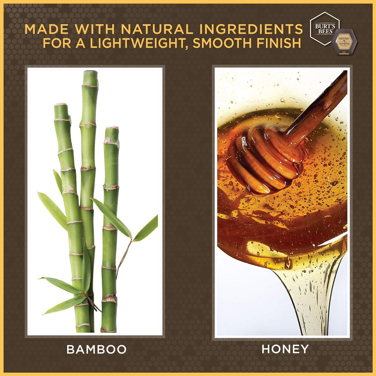 Burts Bees Poudre Matte Sable - meilleure option pour peau grasse à mixte.
