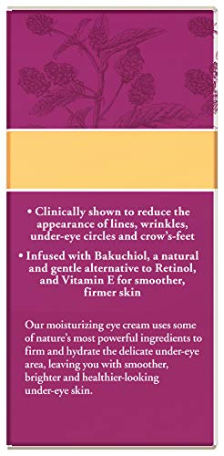 Cible les poches autour des yeux avec Burt's Bees Renewal.