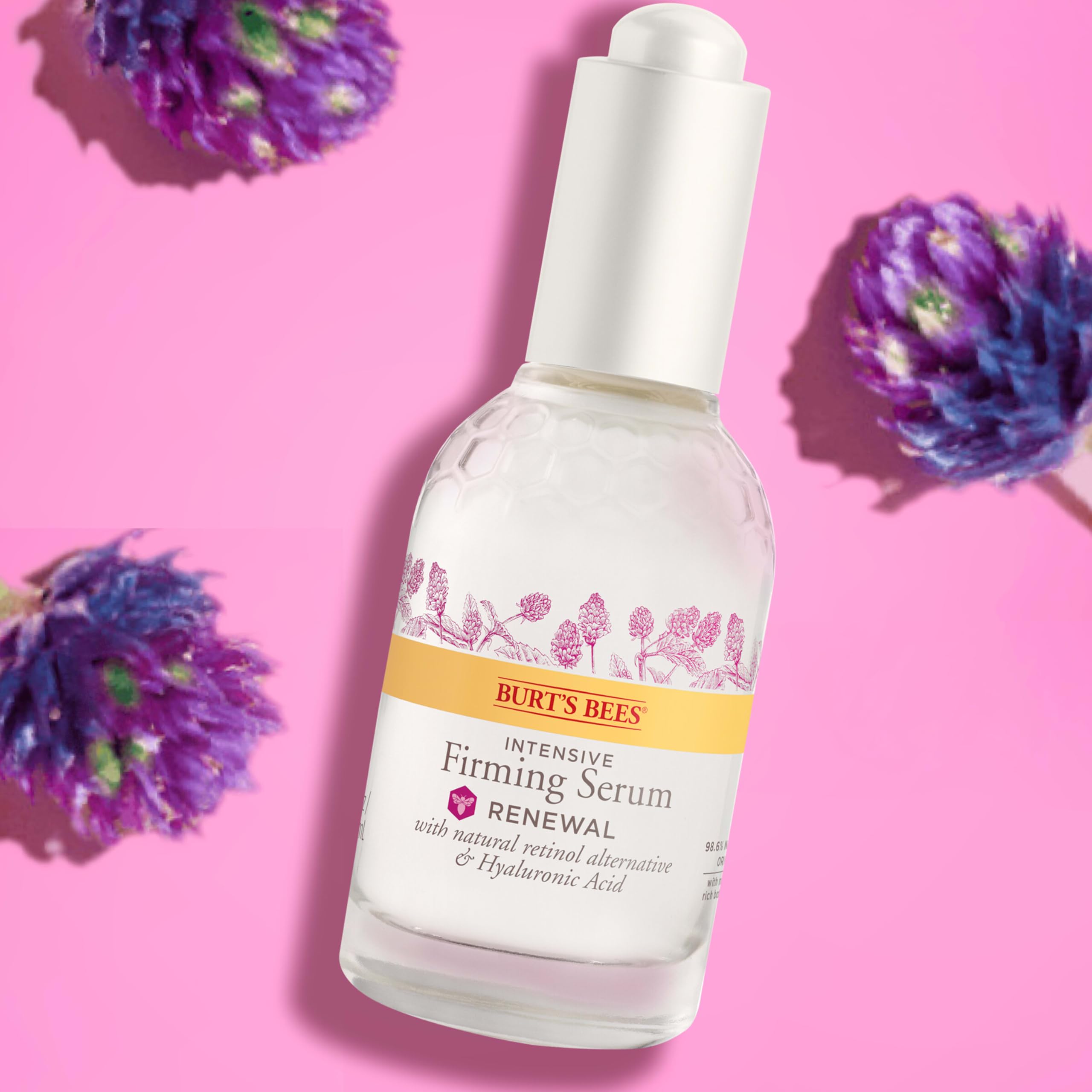 Acide hyaluronique du serum Renewal hydrate en profondeur et lisse les ridules