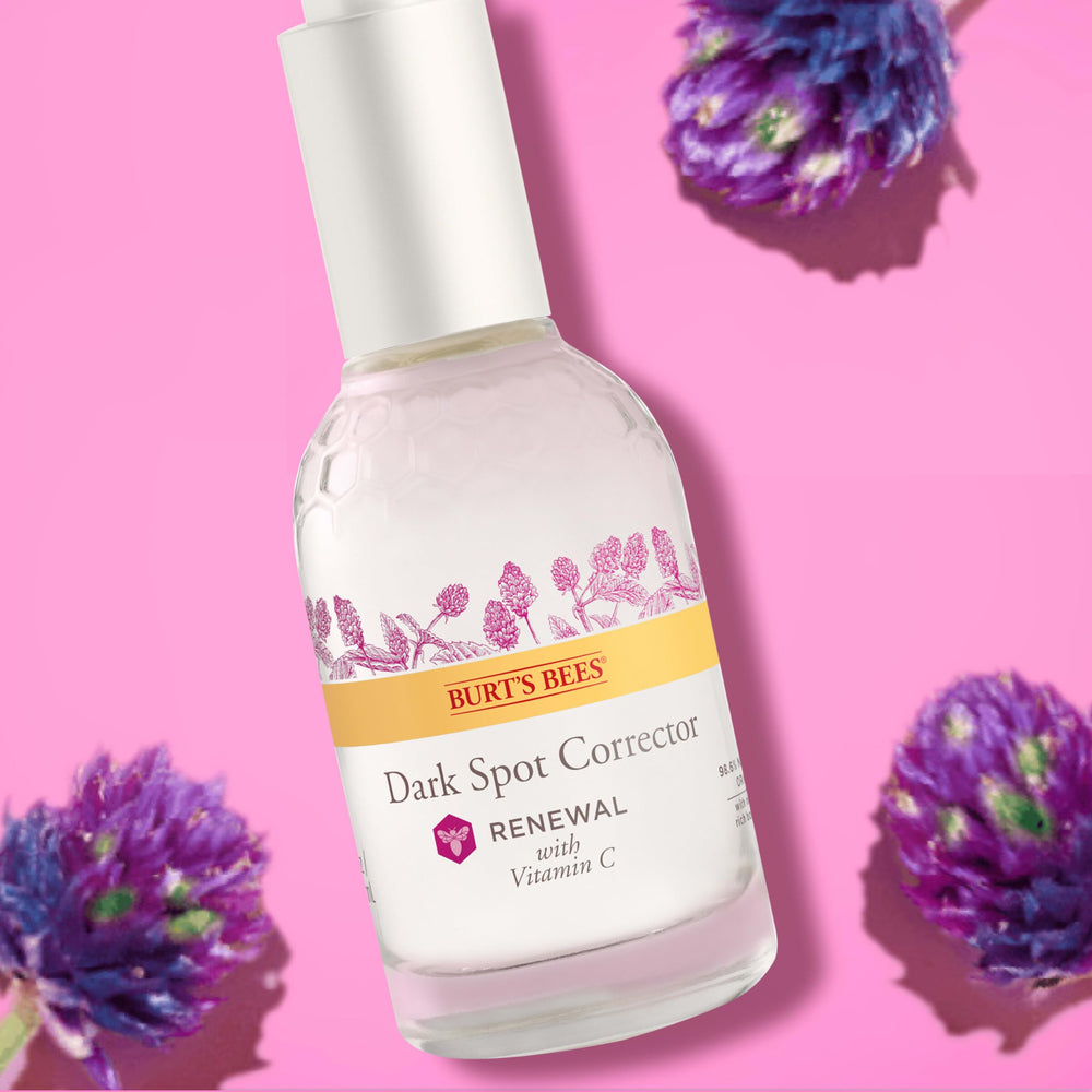 Burt's Bees Renewal taches sombres : visuel montre ciblage correcteur
