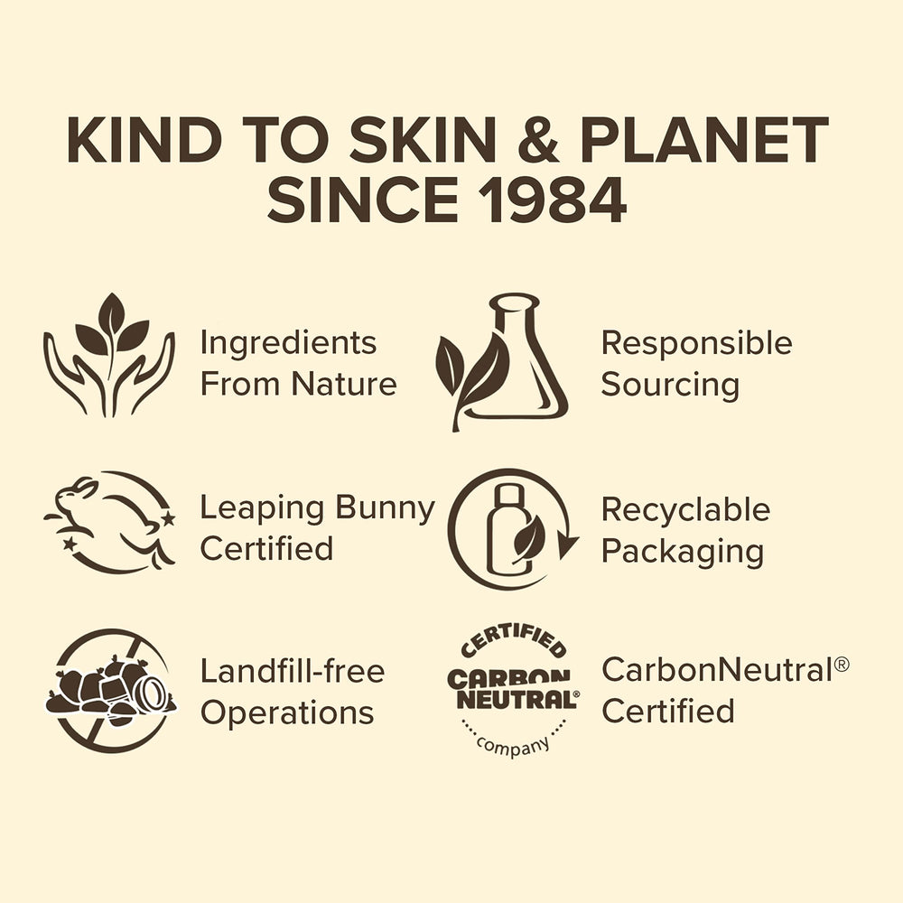Burt's Bees Rose Falls avec couvrance moyenne pour effet naturel.