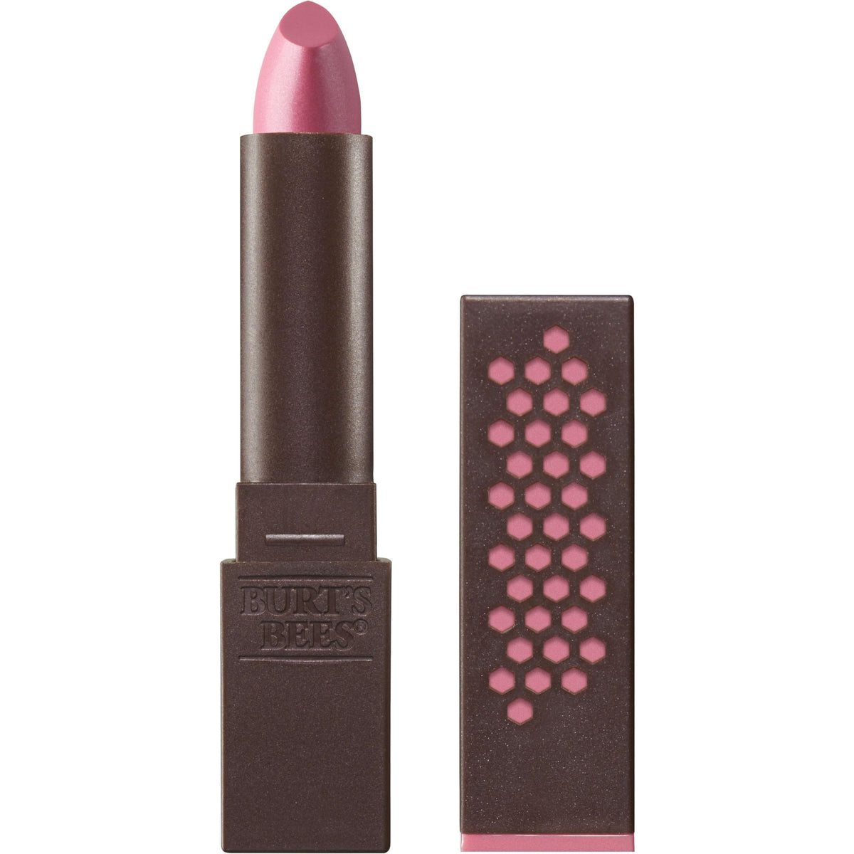 Burt's Bees Rose Falls, rouge à lèvres brillant, fini lisse et hydratant.