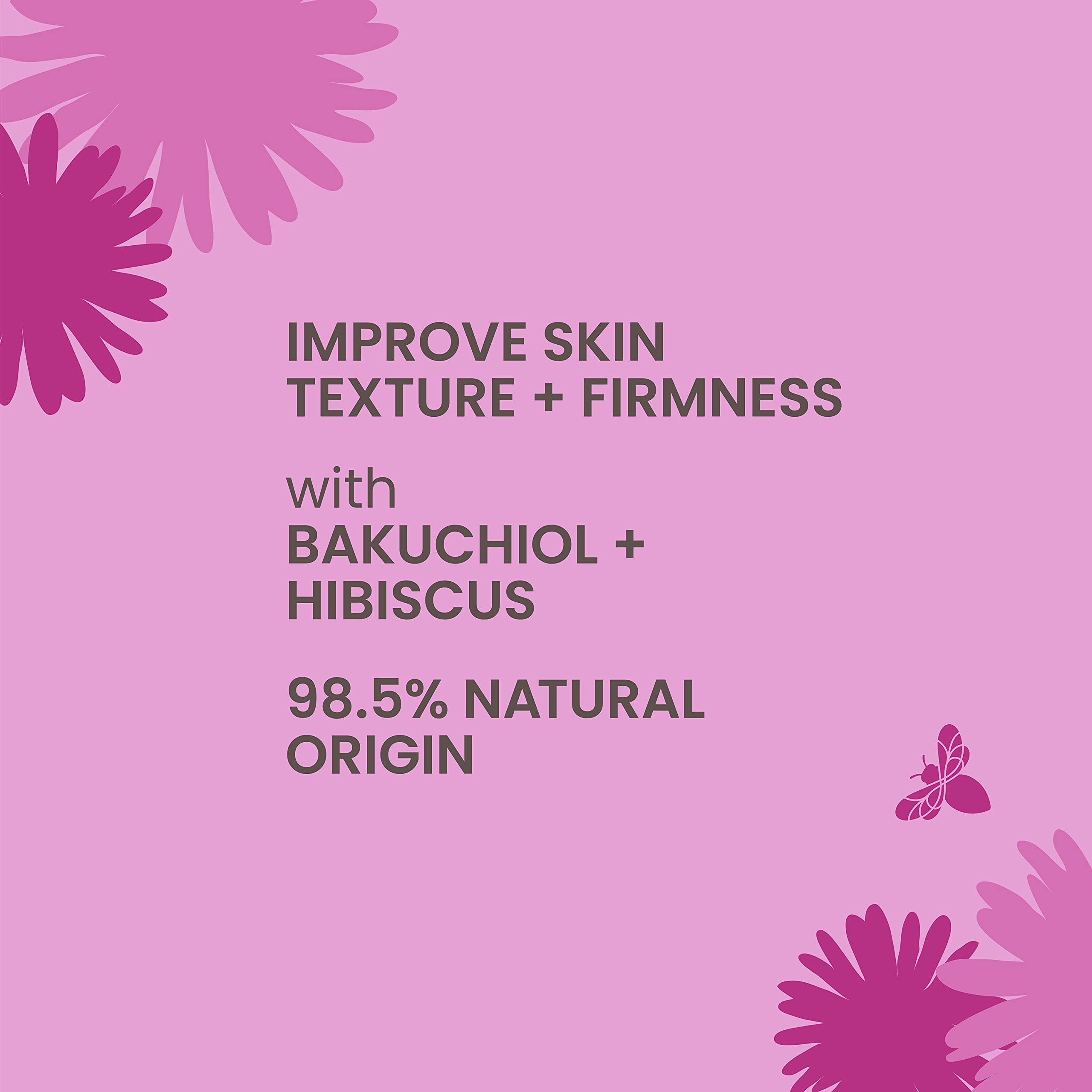 Burts Bees serum texture peau apres application: peau plus lisse et confortable