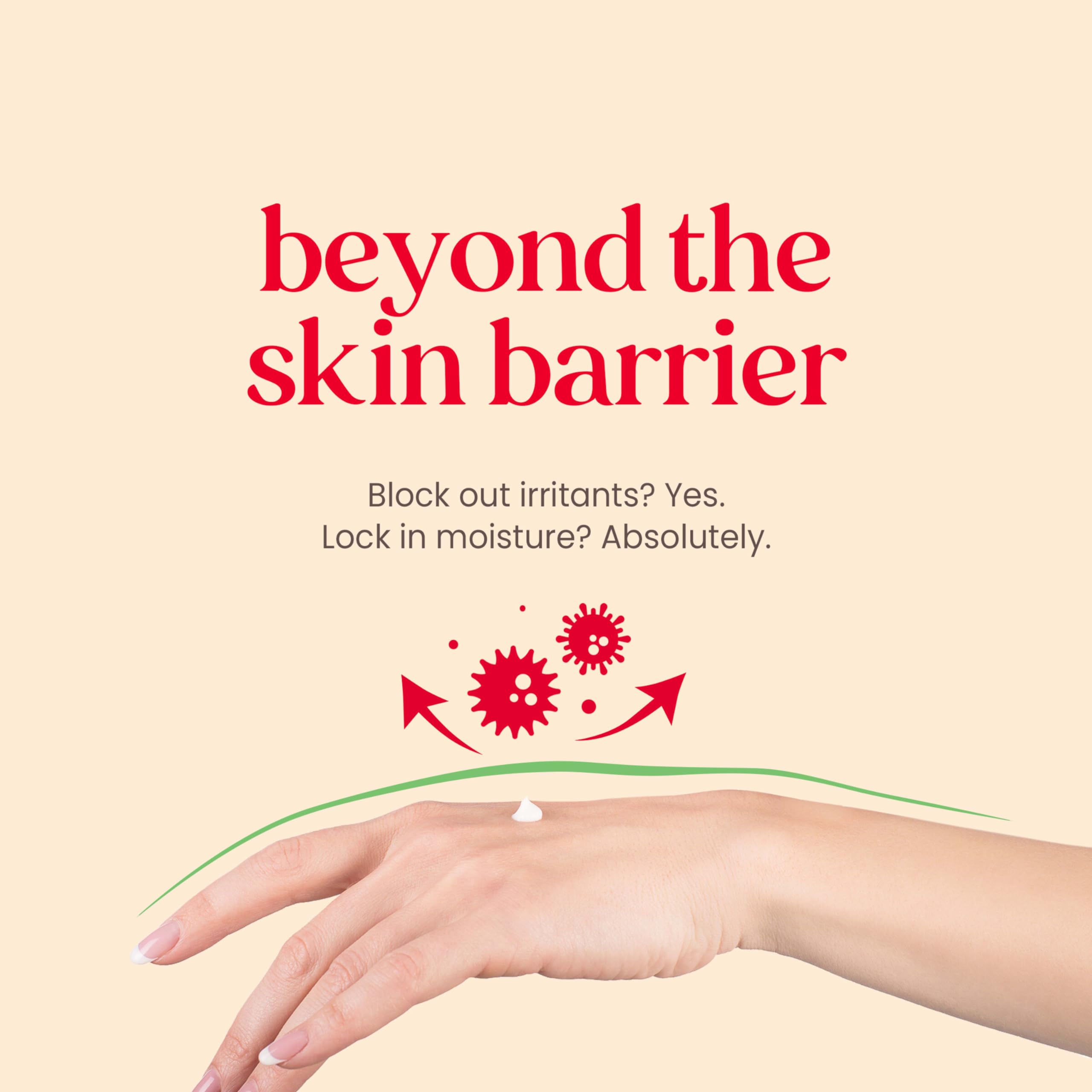 Application facile et rapide de Burt's Bees SPF30 sur le visage.
