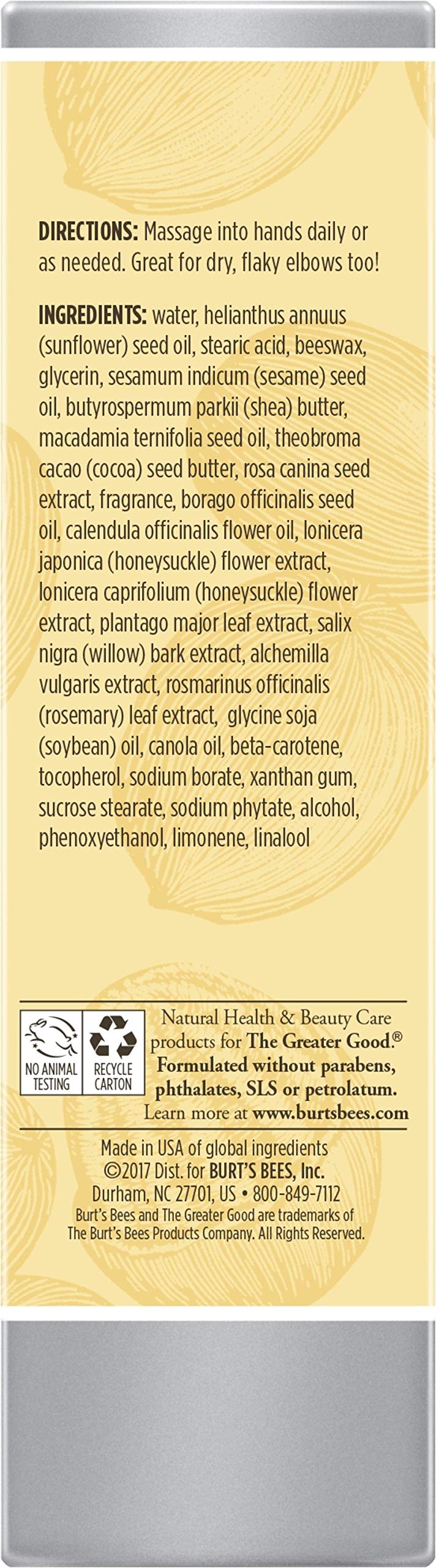 Texture veloutée Burt's Bees main prête à l’application quotidienne