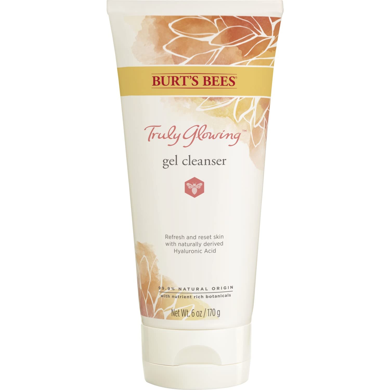 Burt's Bees Truly Glowing Gel Nettoyant visage en application douce