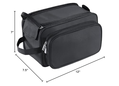 Buruis grande trousse de toilette: design unisexe, élégant et polyvalent