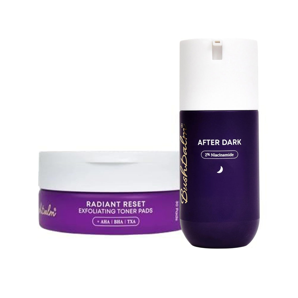 Gel éclaircissant Bushbalm Après la Nuit sur peau corporelle; peut éclaircir en douceur.