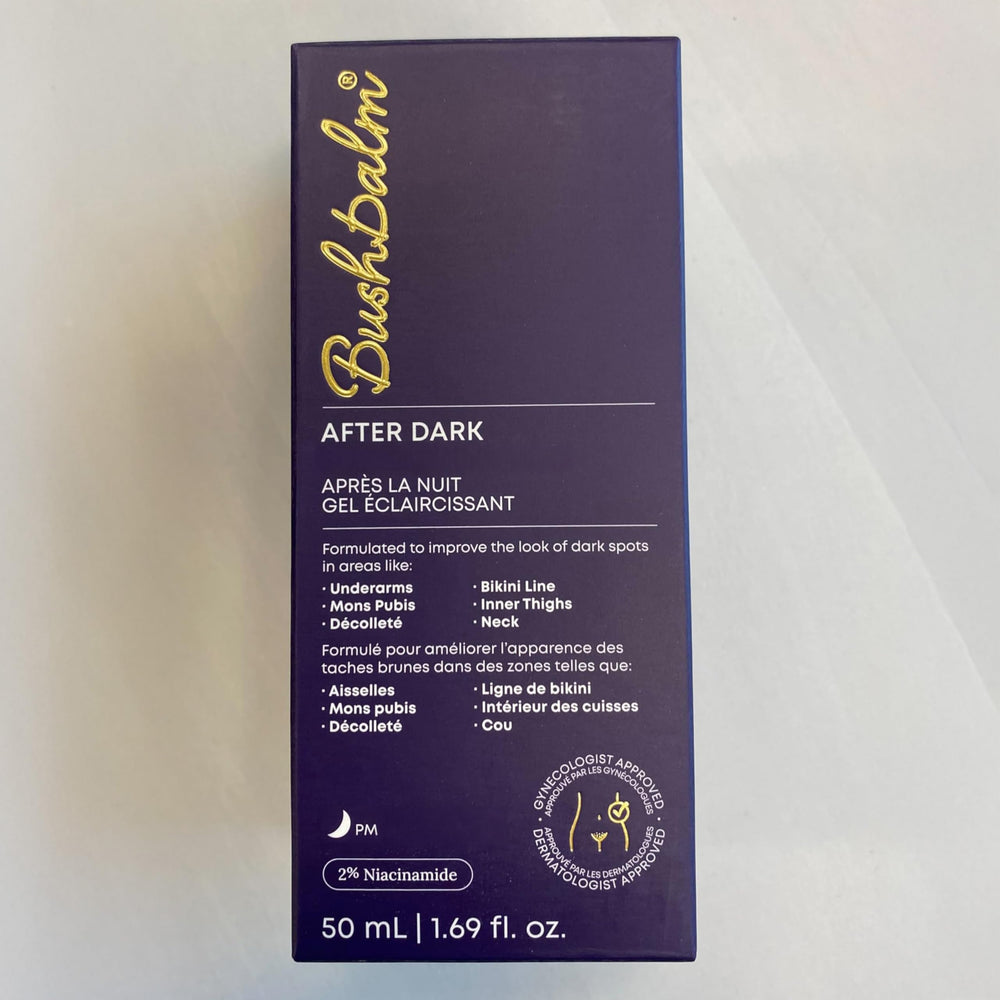 Soin aisselles Bushbalm; texture douce pour un teint plus uniforme.