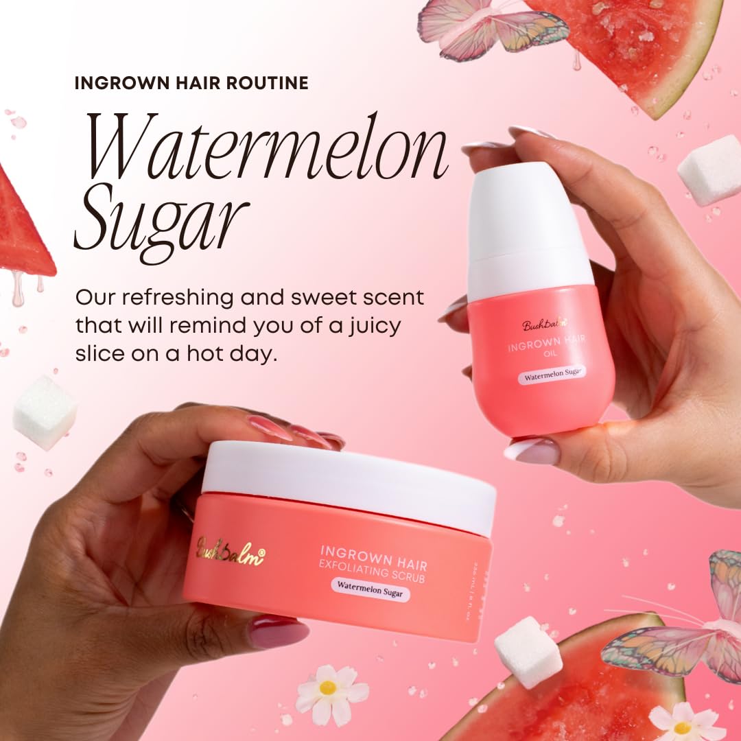 Jambes et bras plus lisses après l’utilisation du gommage Watermelon Sugar