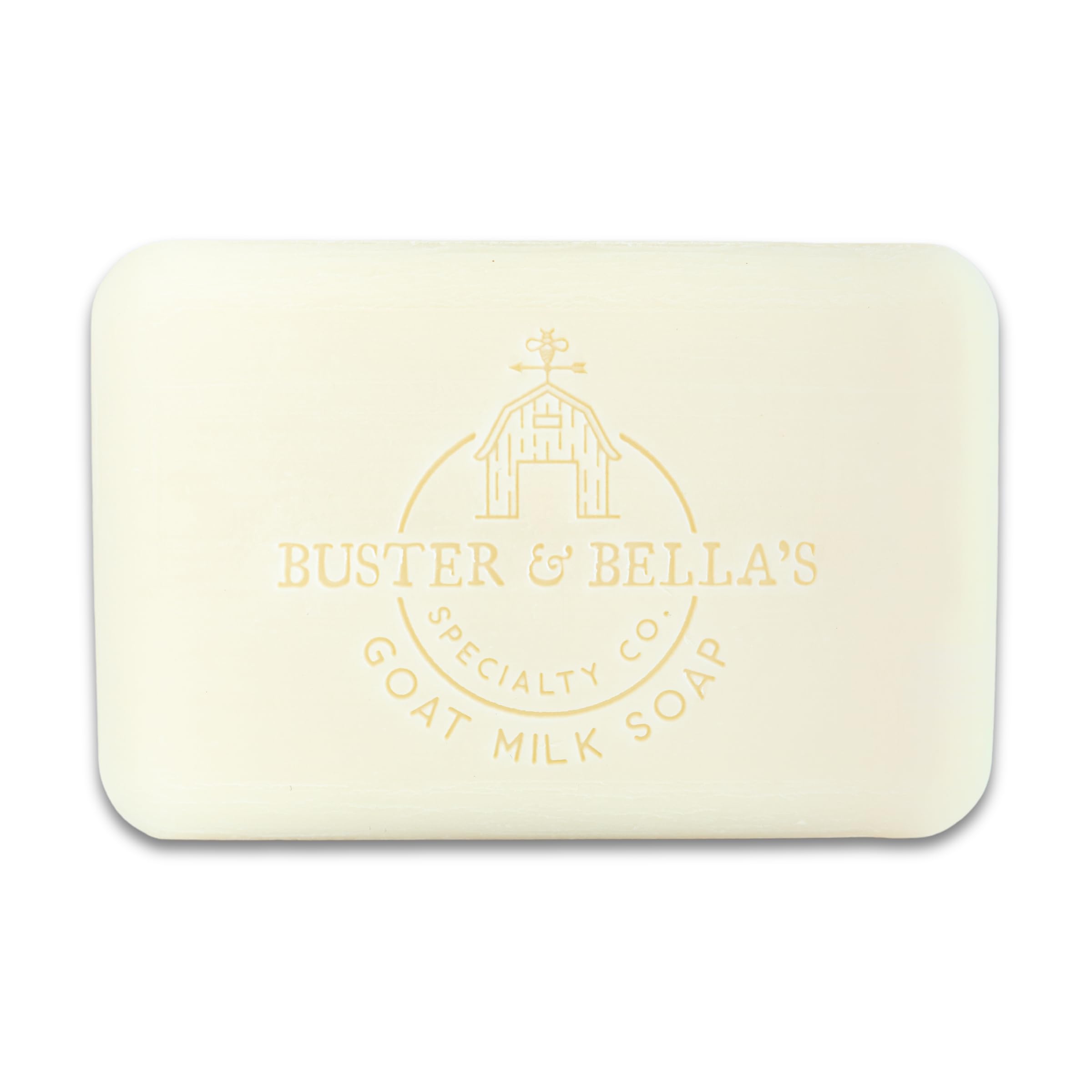 Ingrédients lait chèvre du savon Buster & Bella's pour un soin naturel.