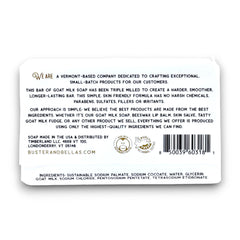 Savon sans parfum Buster & Bella's, idéal peau sensible.