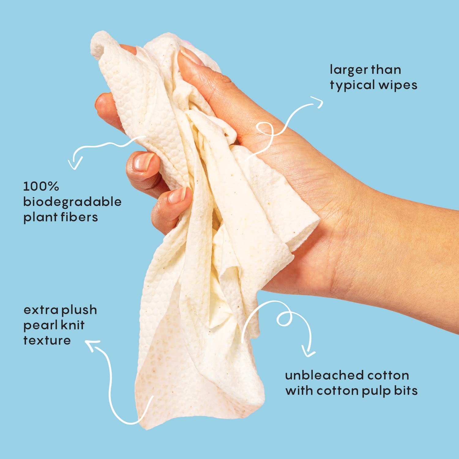 BUSYCO Calm Line lingettes papaye pour hydratation et fraîcheur.