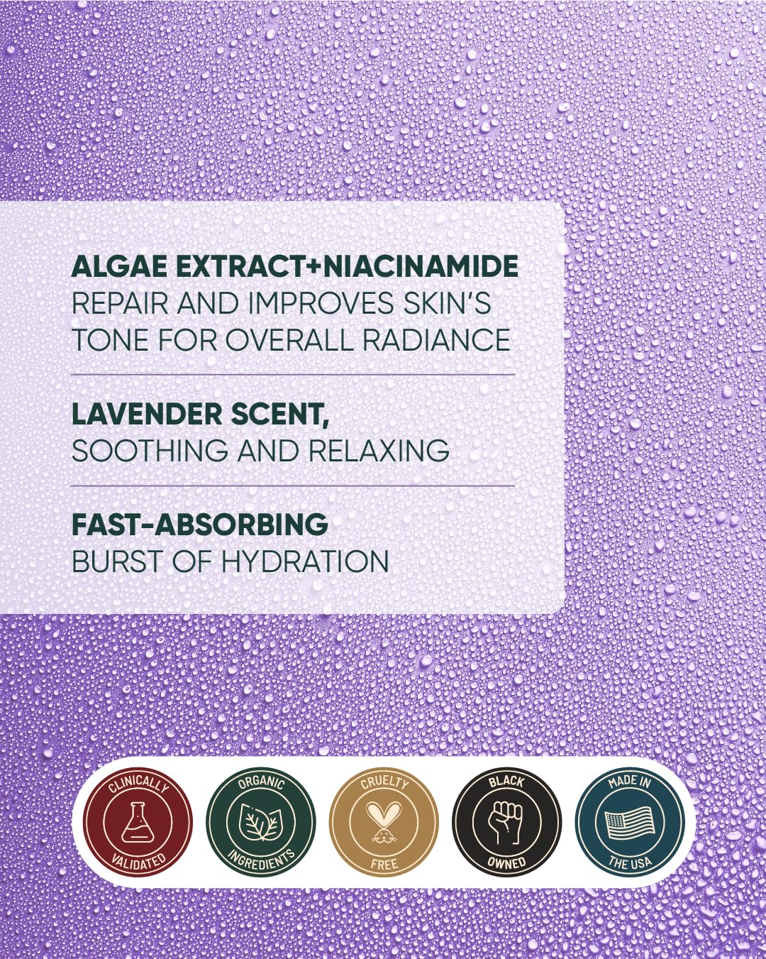 Buttah Application Visage Rafraichissement : vaporisation rapide sur le visage
