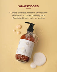 Buttah CocoShea Body Wash: mousse légère pour un lavage en douceur.