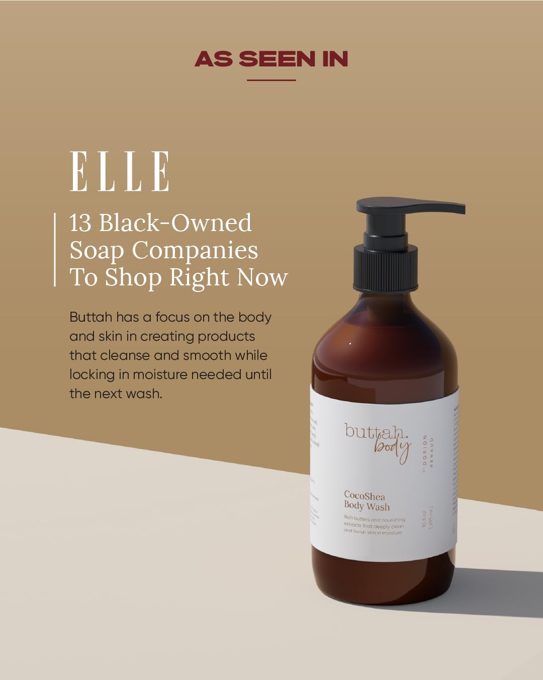 Buttah CocoShea Body Wash: utilisation quotidienne idéale pour tous.