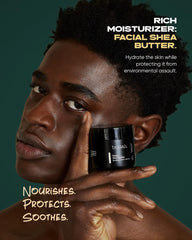 Buttah Beurre karité visage – ingrédients naturels: nourrissent en douceur la peau.