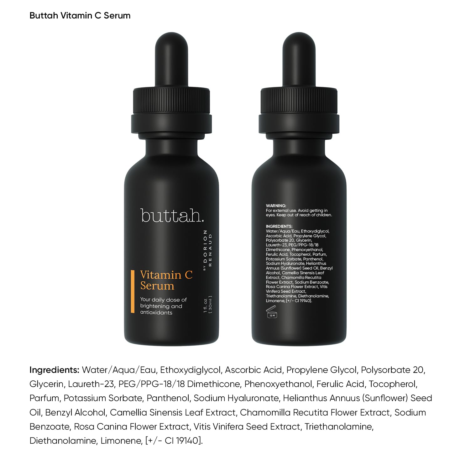 Rituel quotidien avec Buttah sérum visage pour routine bien-être