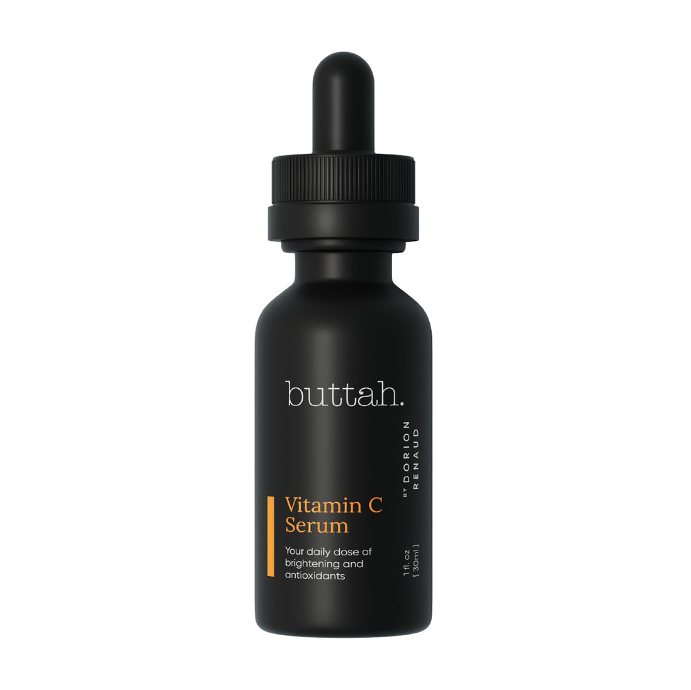 Sérum Buttah vitamine C pour le visage dans sa bouteille, hydratation légère