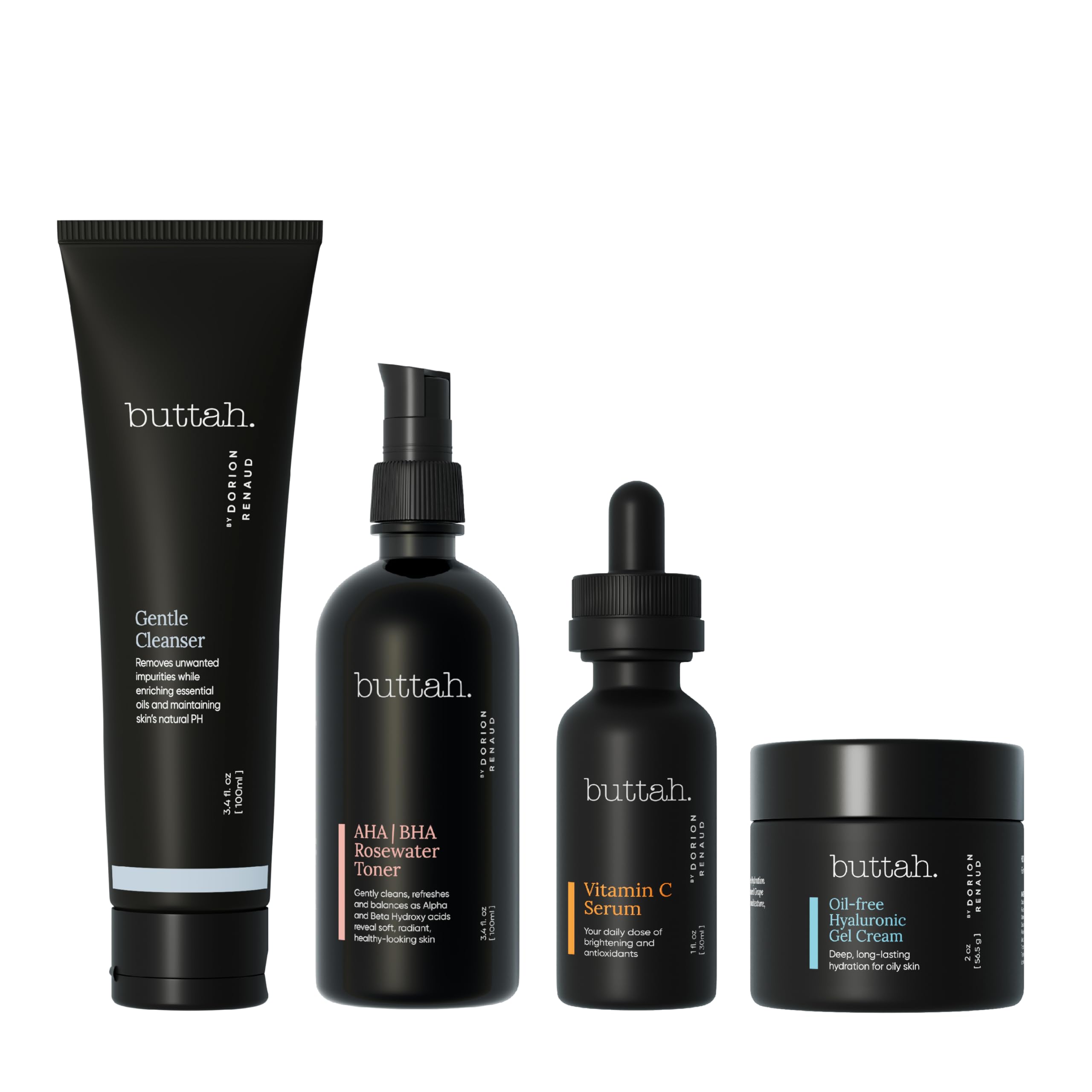 Buttah Serum vitamine C: flacon lumineux pour éclaircir et revitaliser la peau.