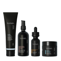 Buttah Serum vitamine C: flacon lumineux pour éclaircir et revitaliser la peau.