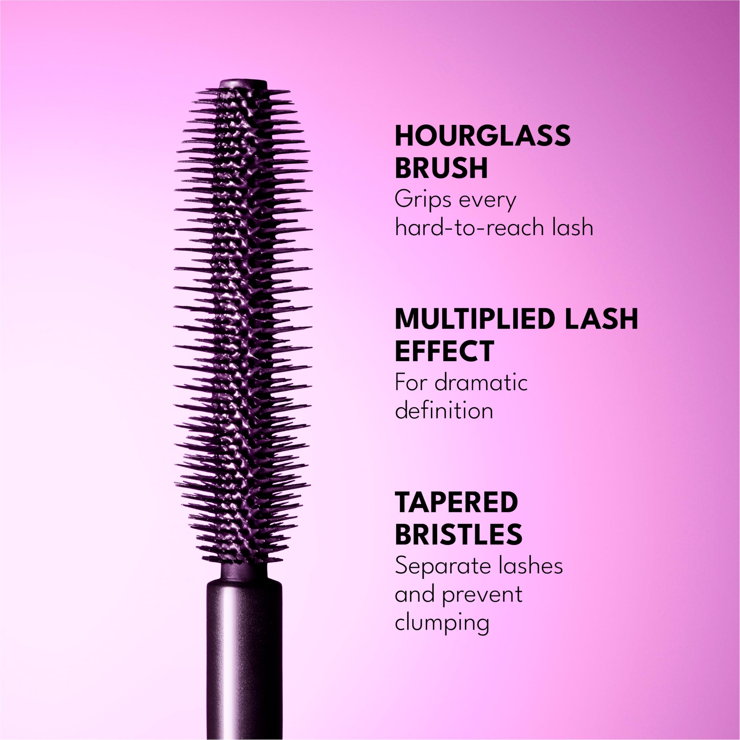 Buxom Lash application rapide, volume en un seul passage.