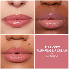 Buxom Full-On Lèvres Gonflantes, vue rapprochée de l'applicateur et couleur neutre.