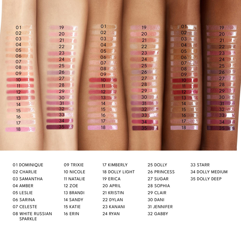 Buxom Full-On Plumping Lip Polish AC Sugar utilisation seule ou en couche.