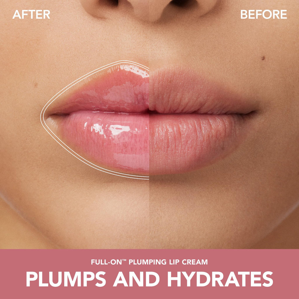 Buxom Kir Royale: hydratation durable grâce aux vitamines A et E.
