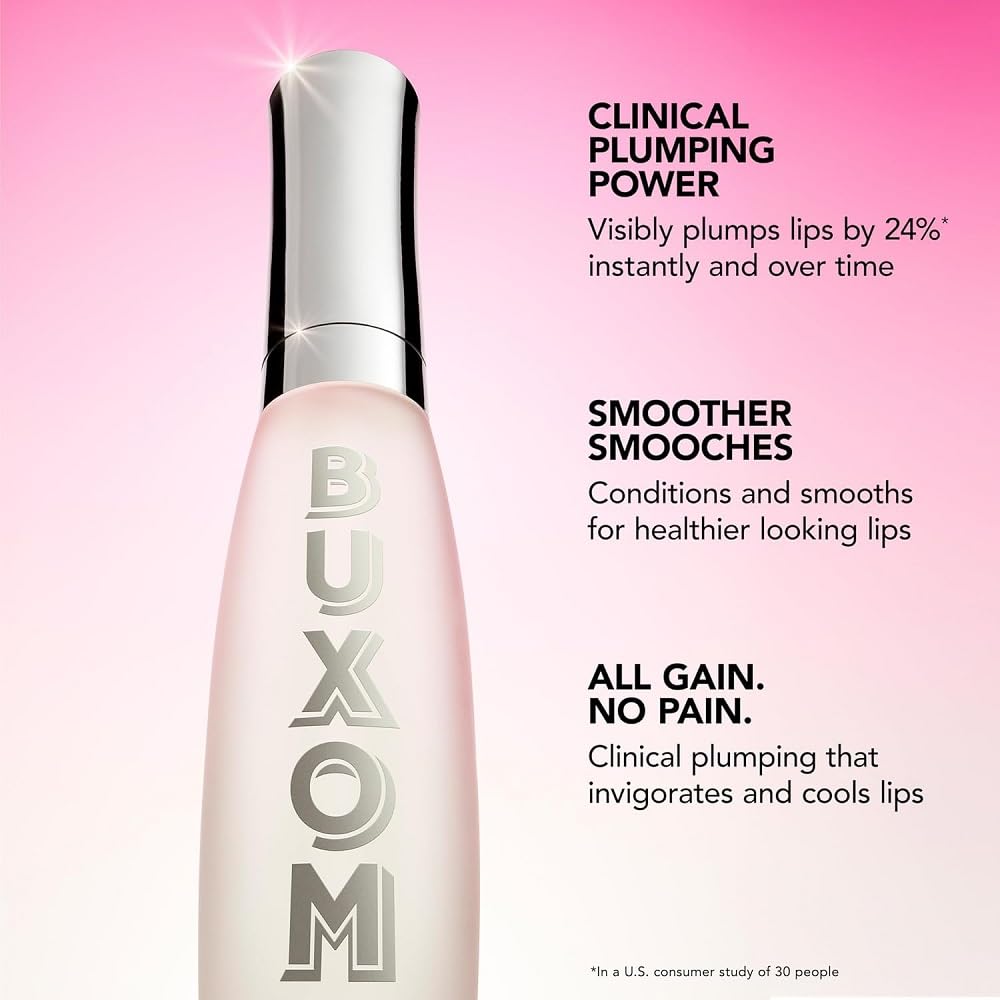 Buxom Plump Shot effet frais stimulant la circulation et l'éclat.