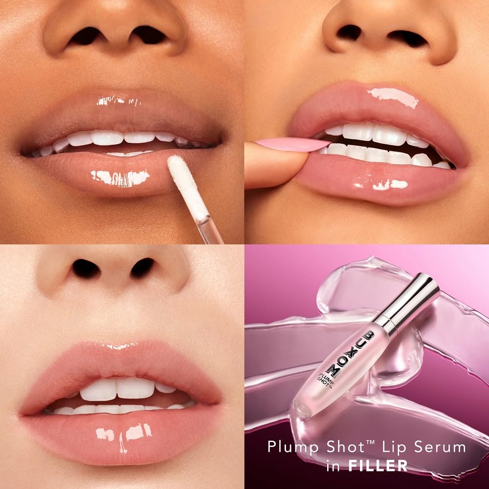 BUXOM Rose Julep vernis lèvres; brillance durable.