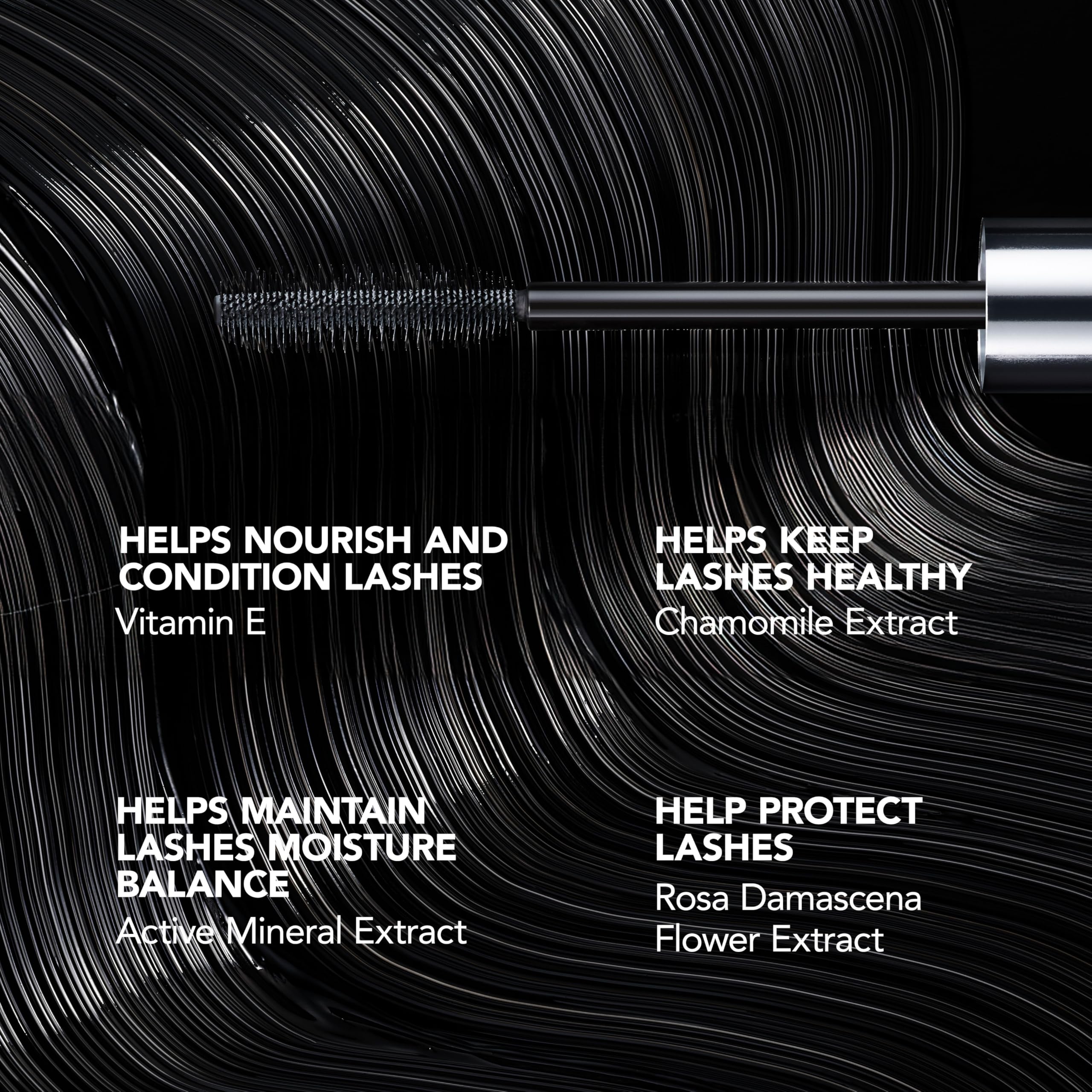Buxom Mascara sans parabènes, soin des cils avec vitamines.