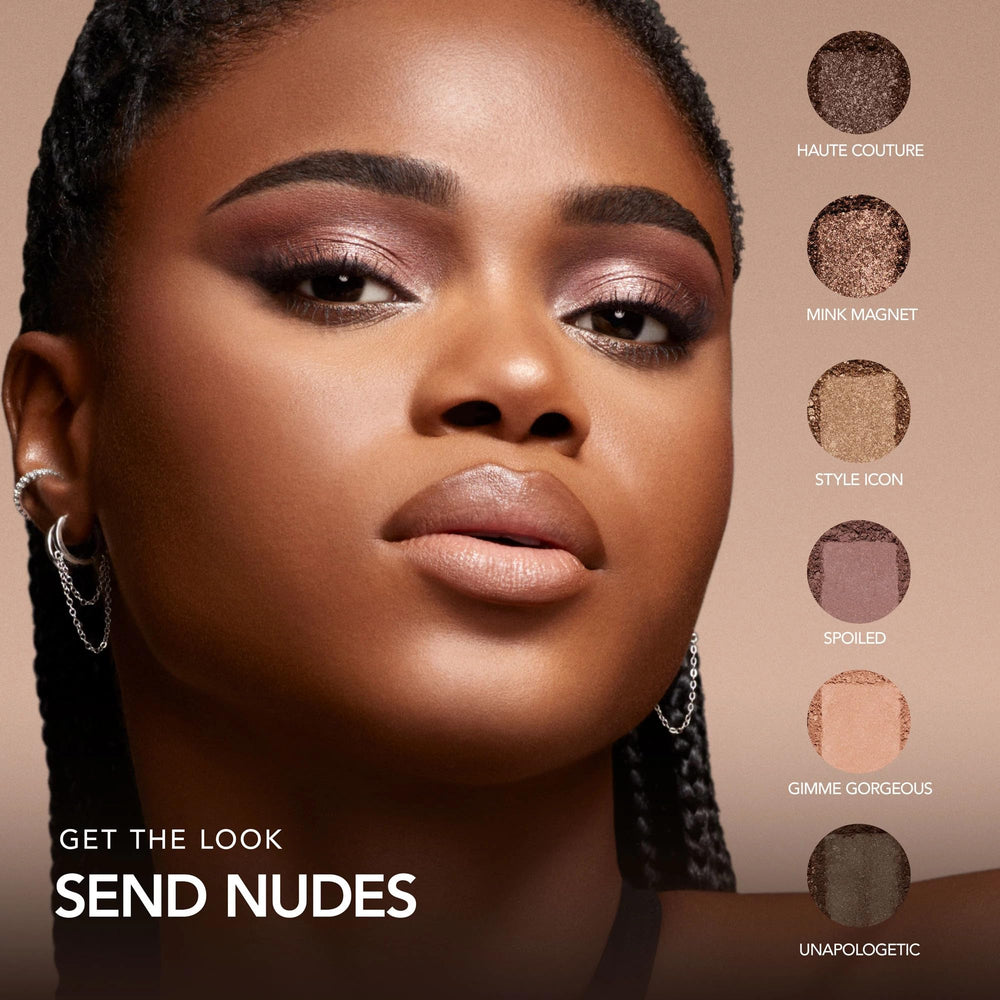 Palette Buxom Iconiques Nudes — mélange et association des teintes pour des looks uniques.