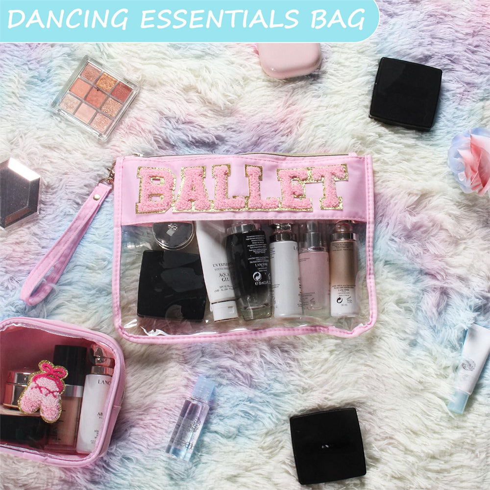 Pochette danse BuyCard à zip, cadeau inspirant pour danseuses.