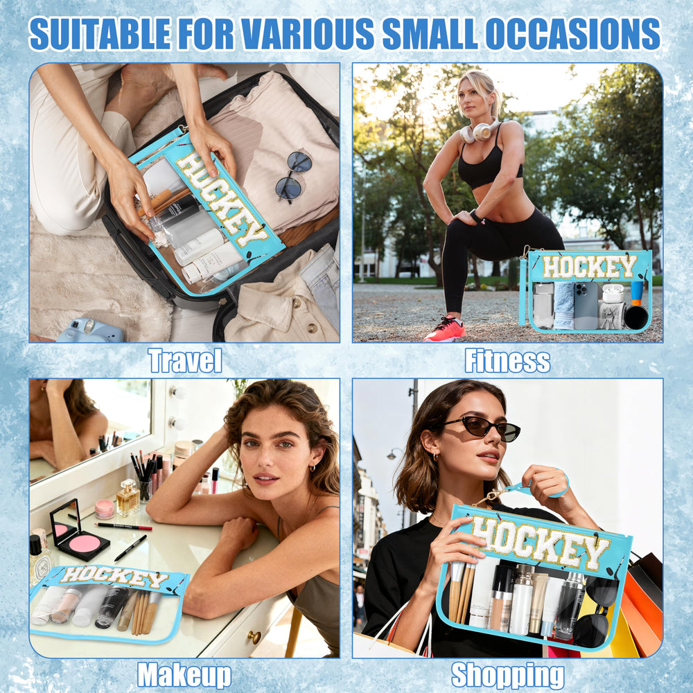 BuyCard pochette polyvalente: maquillage, soins et accessoires sportifs.