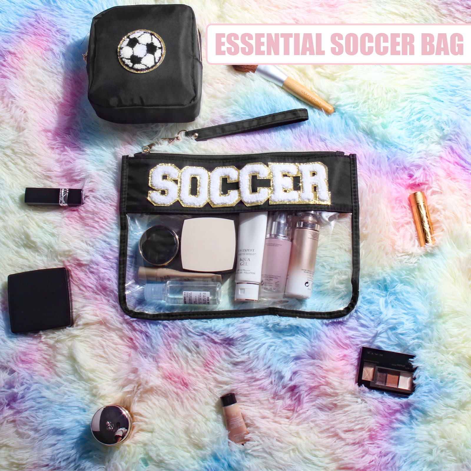 BuyCard trousse soin portable pratique pour gym et sac.