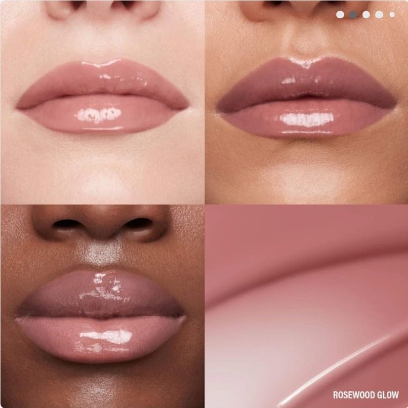 BY MARIO Rosewood Glow Lip Kit – emballage voyage pratique pour retouches.