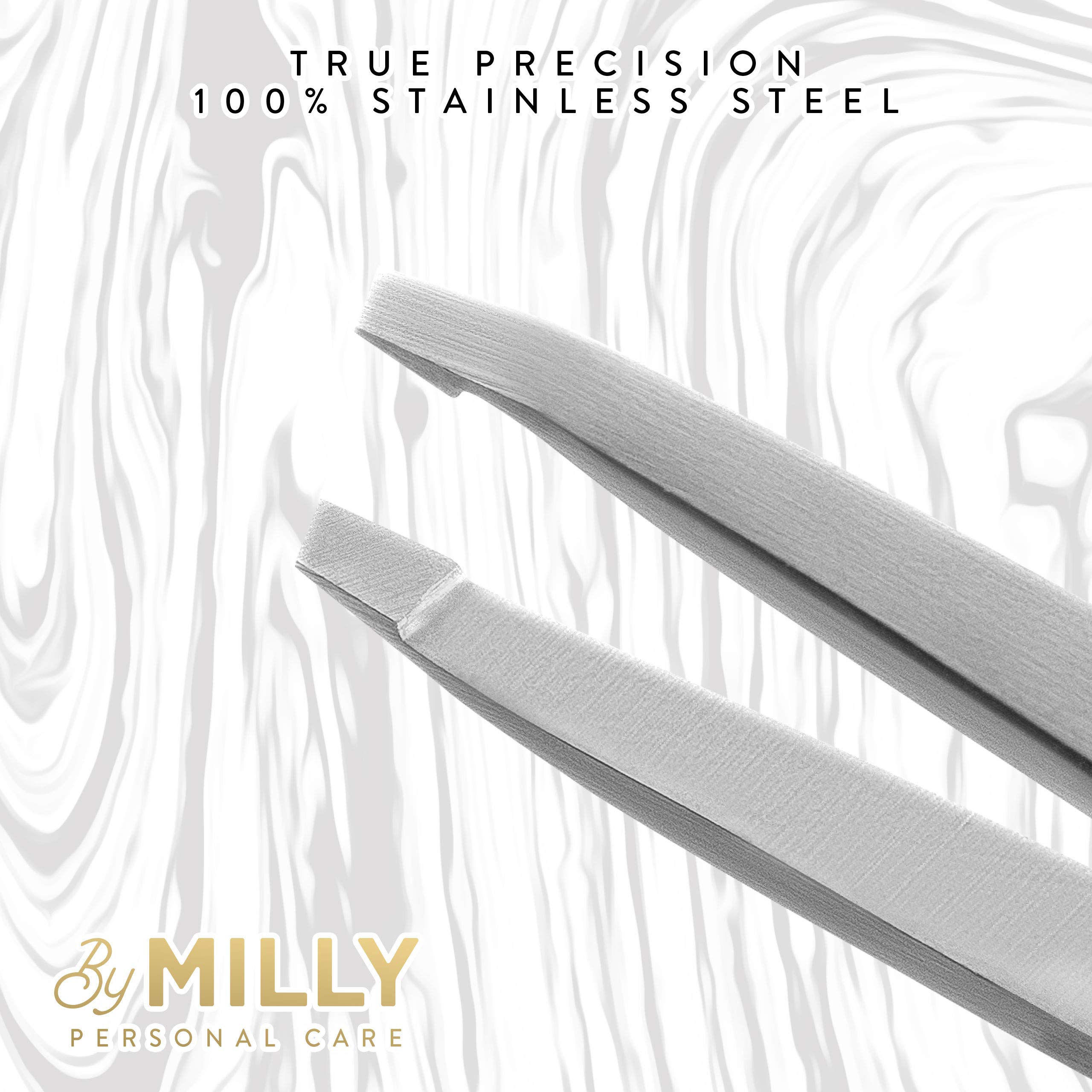 Utilisation sourcils et poils au racine avec By MILLY.