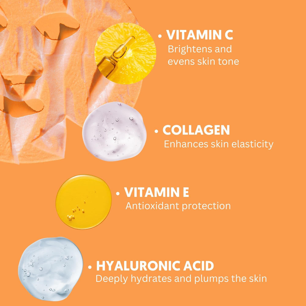 By Nature masque en feuille texture lissante teint uniforme