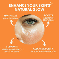 By Nature Vitamine C Curcuma – texture gel rafraîchissante pour peau purifiée et hydratée.