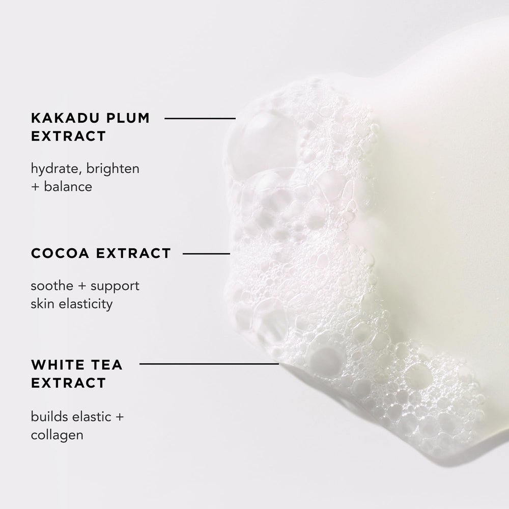 Wake By Rosie Jane: extraits thé blanc, pin et cacao pour la peau.