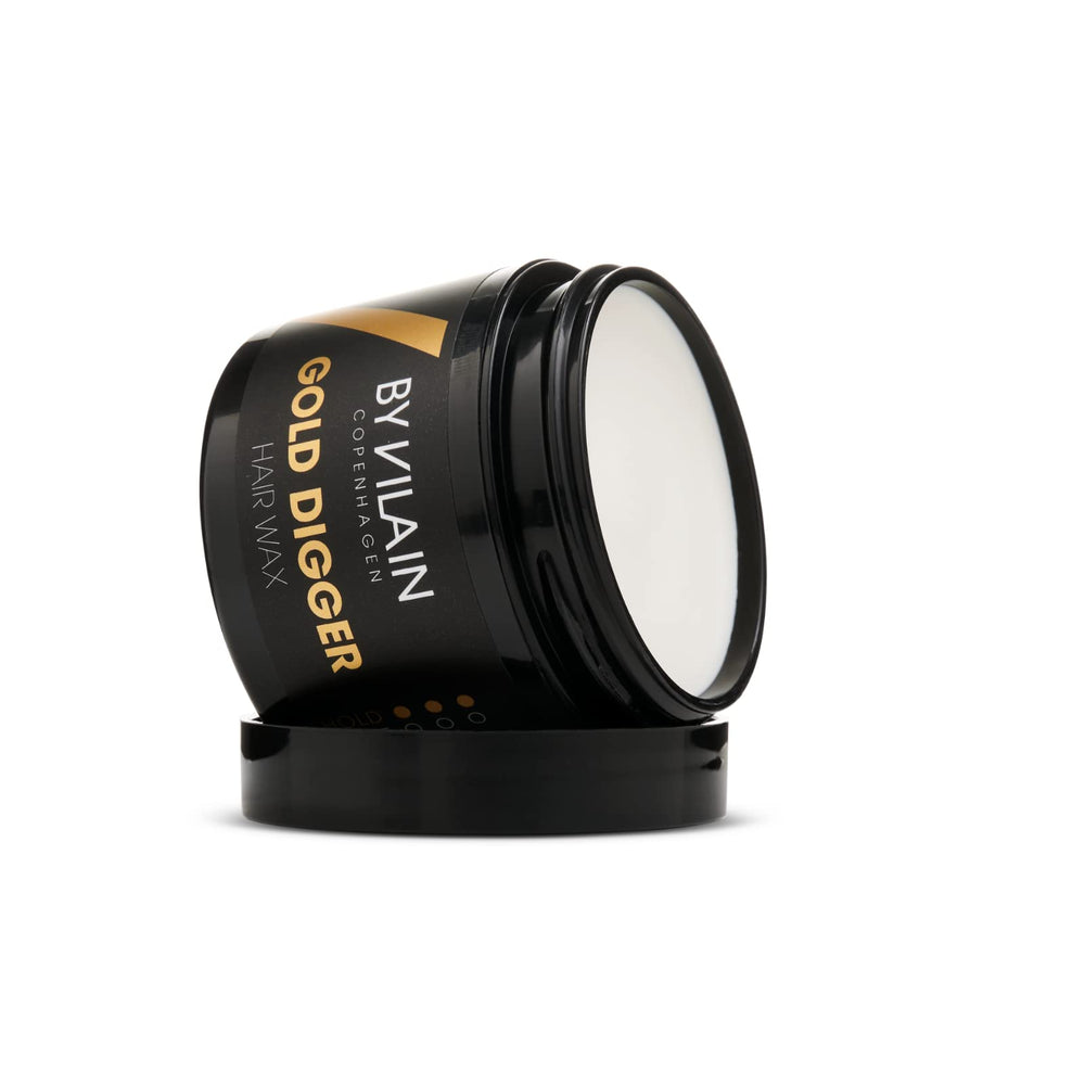 Application facile de Gold Digger pour styliser rapidement cheveux secs ou humides.