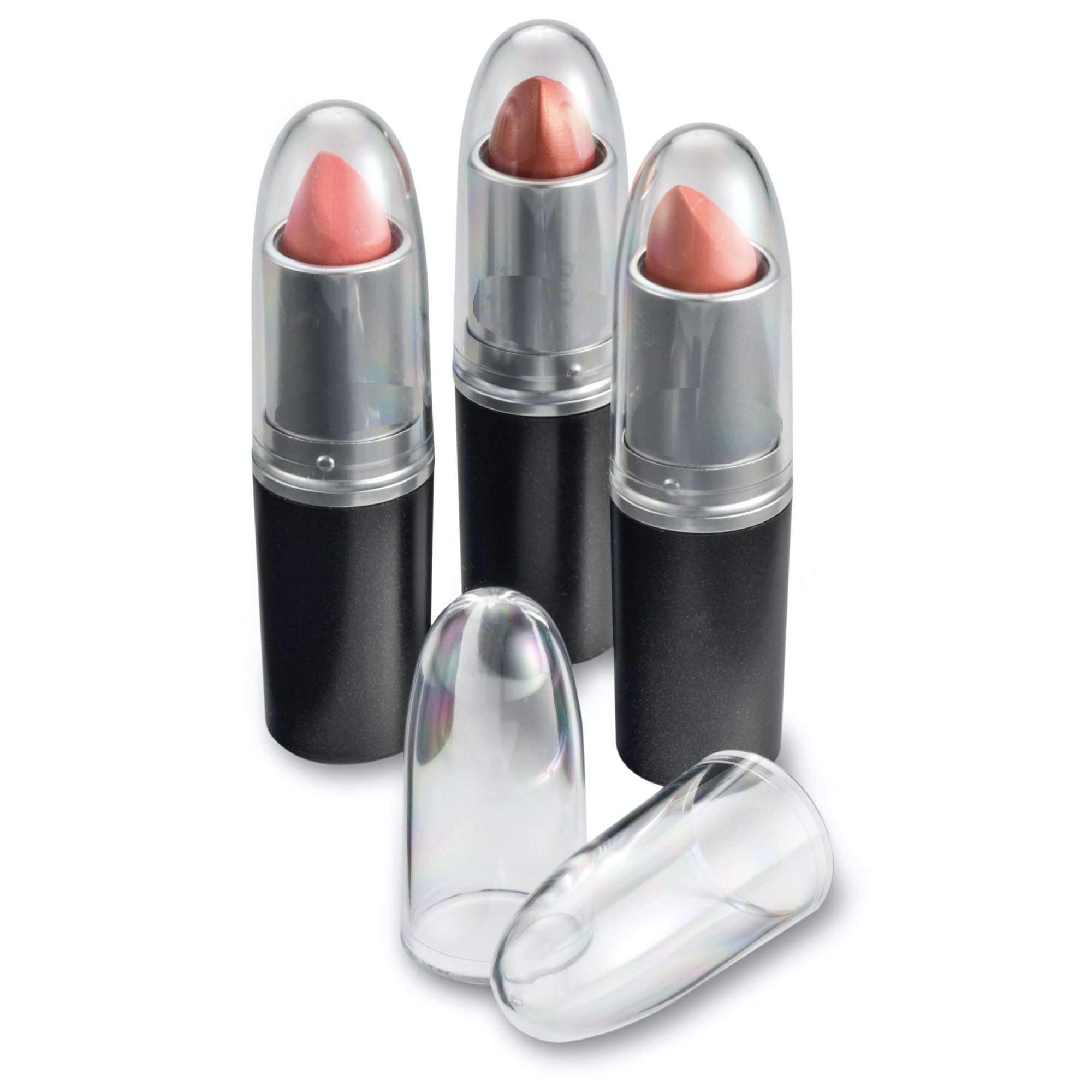 Cap clair BY ALEGORY pour rouge à lèvres compatible MAC, révèle rapidement la couleur.