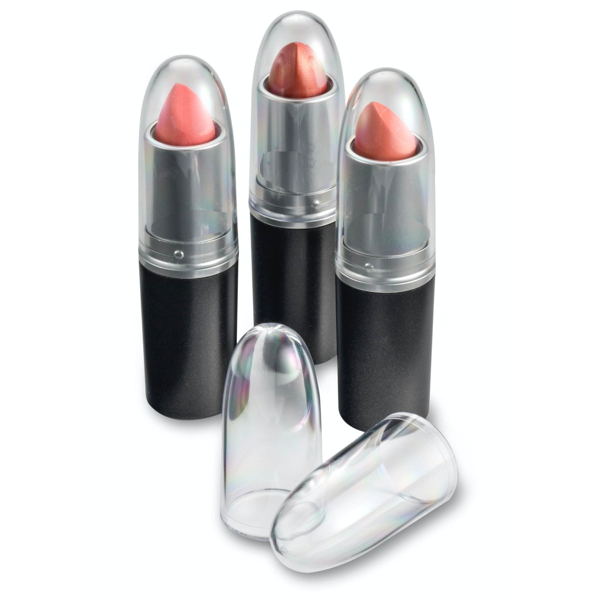 Cap clair BY ALEGORY pour rouge à lèvres compatible MAC, révèle rapidement la couleur.