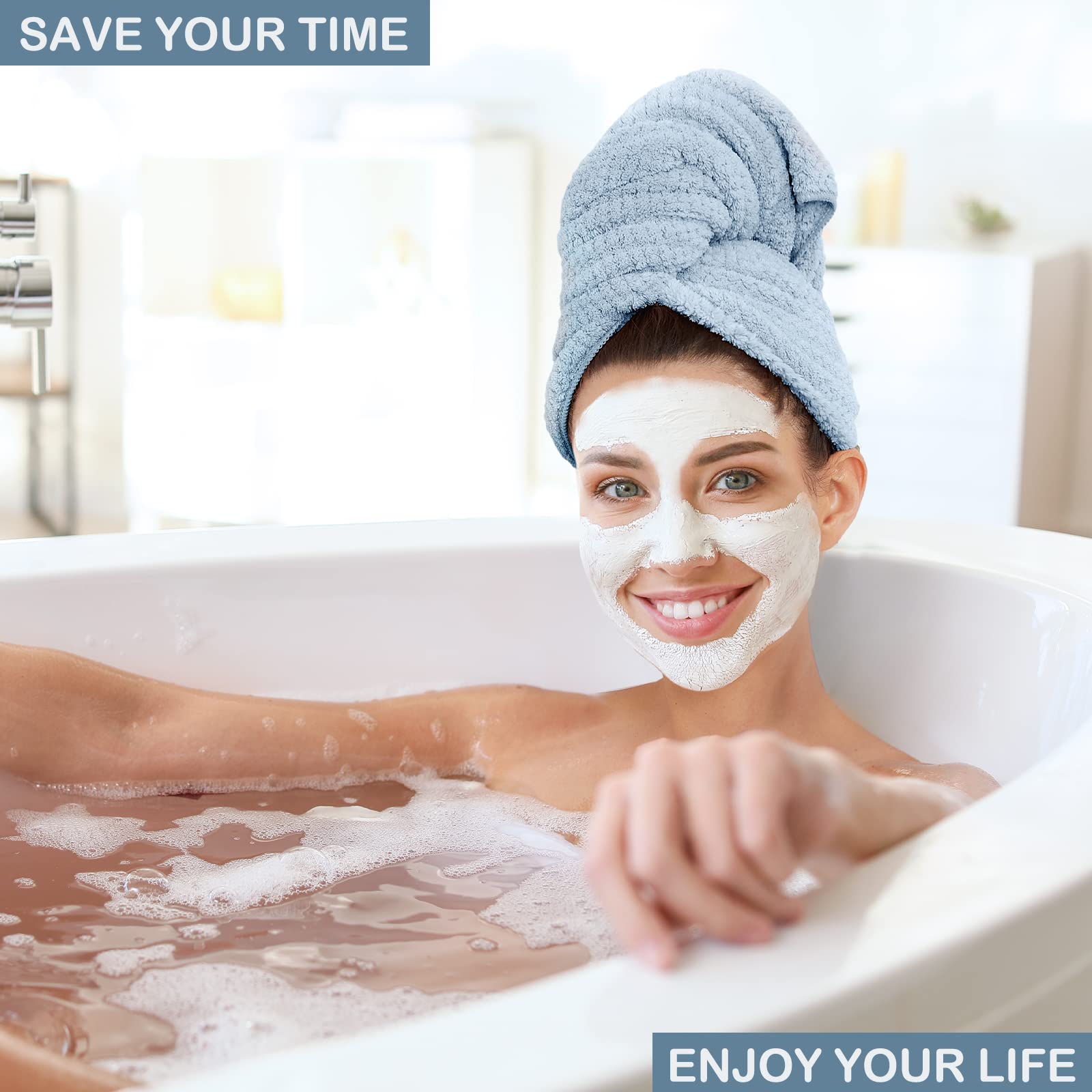 BYCOO anti-frizz et protection des cheveux pendant le séchage.
